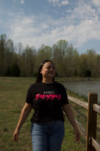 Load image into Gallery viewer, God's Babygirl Signature Black Tee