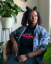 Load image into Gallery viewer, God's Babygirl Signature Black Tee